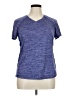 Danskin Now 100% Polyester Blue Active T-Shirt Size XL - photo 1