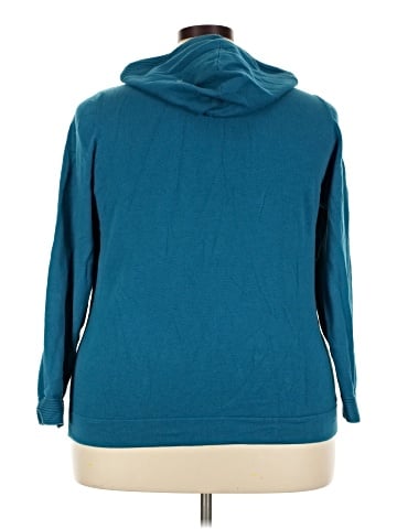 Lane Bryant Outlet Zip Up Hoodie (view 2)