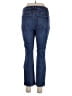 L.L.Bean Chevron-herringbone Blue Jeans Size 12 - photo 2