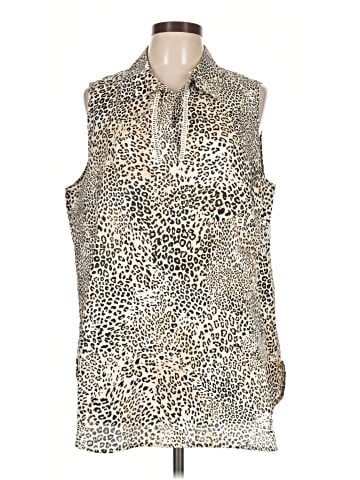 Chico's Sleeveless Button-Down Shirt (view 1)