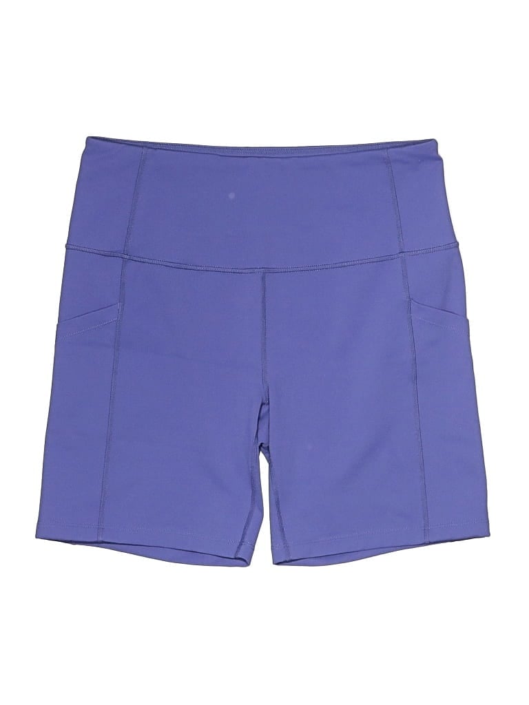 Pre-owned Zella Athletic Shorts In Purple
