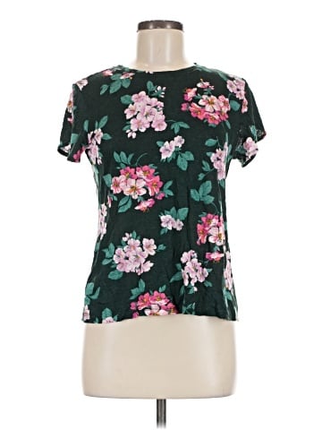 Ann Taylor Short Sleeve Blouse (view 1)