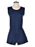 Allegra K Solid Blue Romper Size XS - photo 1