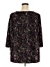 Catherines Black 3/4 Sleeve Blouse Size 2X - photo 2