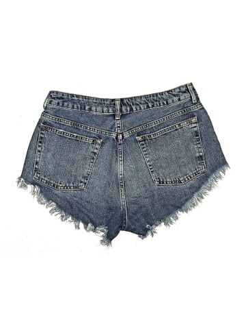 Topshop Denim Shorts (view 2)