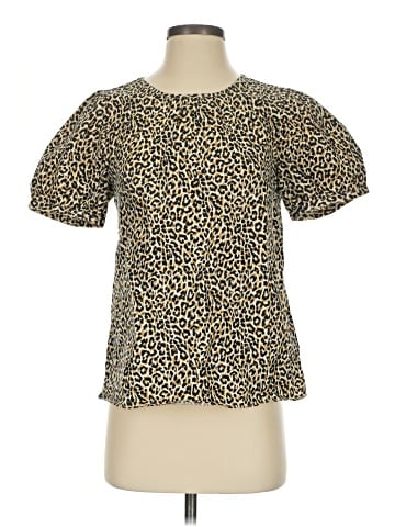 J.Crew Factory Store Short Sleeve Blouse (view 1)