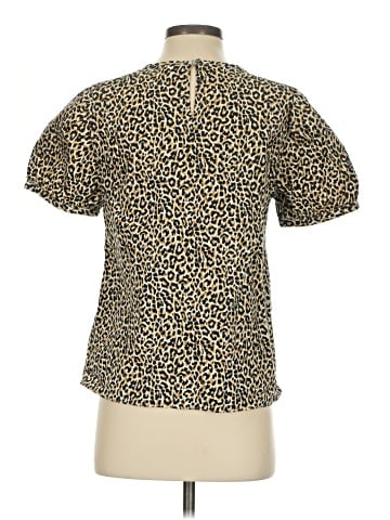J.Crew Factory Store Short Sleeve Blouse (view 2)