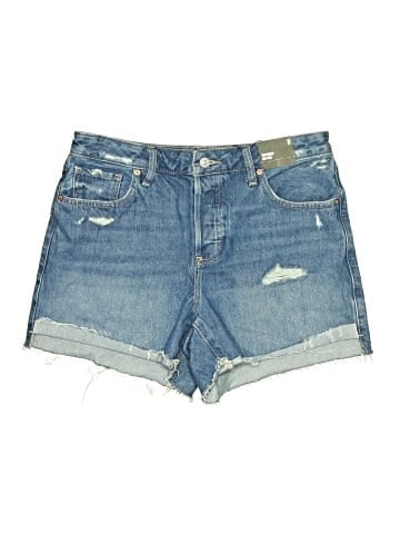 Express Denim Shorts (view 1)