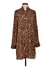 Summersalt 100% Polyester Animal Print Brown Tan Casual Dress Size XS - photo 1