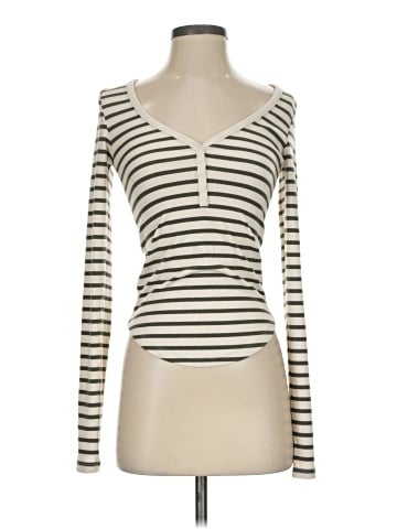 American Eagle Outfitters Long Sleeve Henley (view 1)