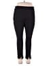 Elizabeth and James Solid Black Active Pants Size XXL - photo 1