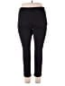 Elizabeth and James Solid Black Active Pants Size XXL - photo 2