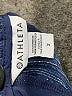 Athleta 100% Linen Chevron-herringbone Blue Shorts Size 2 - photo 3