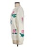 Chaser Floral Ivory Pullover Sweater Size L - photo 5
