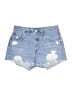 Levi's 100% Cotton Blue Denim Shorts Size 28 waist - photo 1