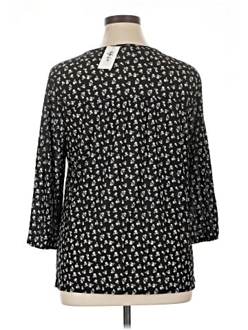 Style&Co 3/4 Sleeve Blouse (view 2)