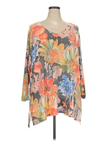 Soft Surroundings 3/4 Sleeve T-Shirt (view 1)