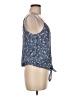 Sienna Sky 100% Polyester Blue Sleeveless Blouse Size M - photo 4