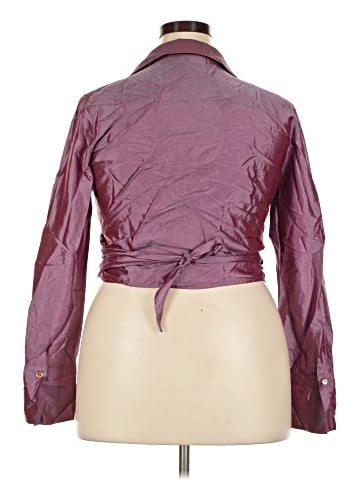 Lafayette 148 New York Long Sleeve Blouse (view 2)