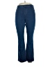 Hue Solid Blue Jeans Size XL - photo 1