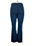 Hue Solid Blue Jeans Size XL - photo 2