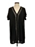 Merona Black Short Sleeve Blouse Size S - photo 1