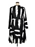 Unbranded Graphic Black Casual Dress Size 3XL - photo 2