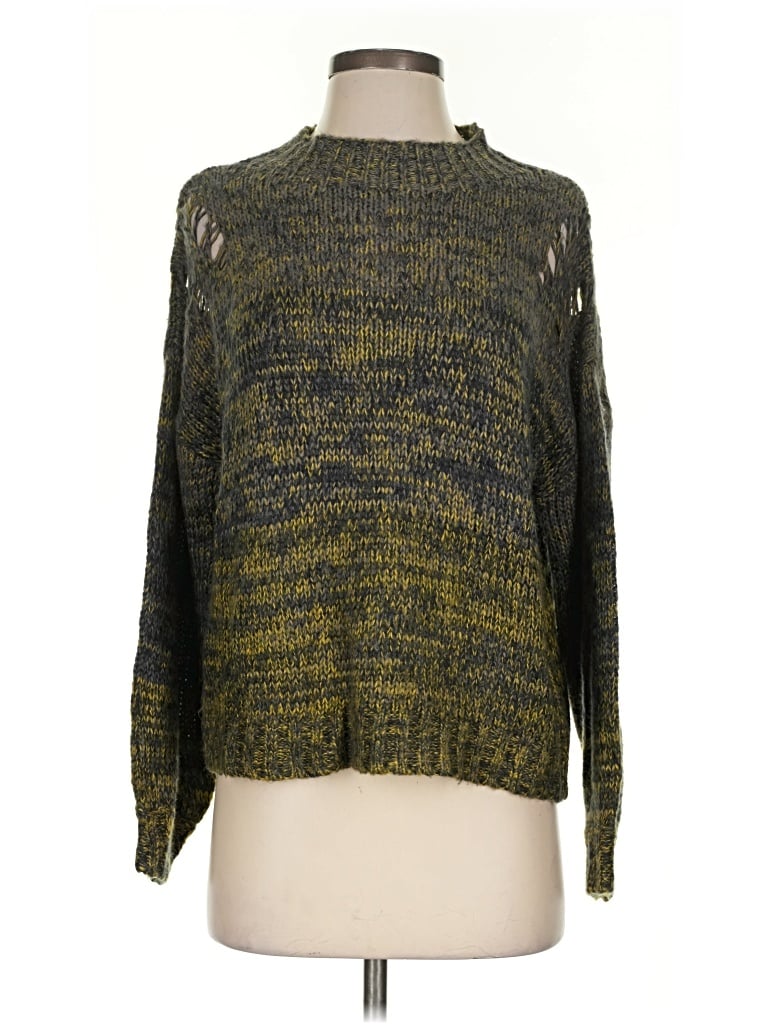 Pre-owned Lovestitch Pullover Sweater In Green