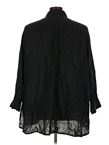 Old Navy 3/4 Sleeve Button-Down Shirt (view 2)