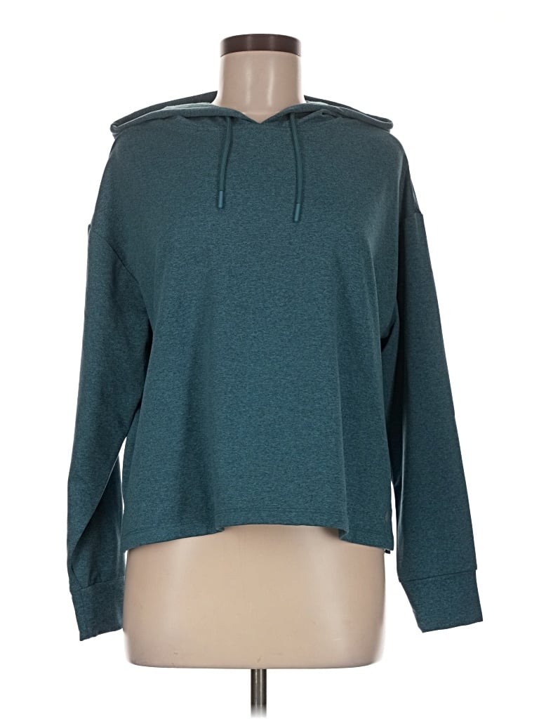 Pre-owned 90 Degree By Reflex Sweatshirt In Teal