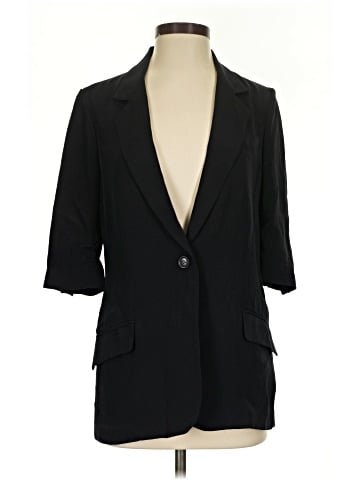 Elizabeth and James Silk Blazer (view 1)