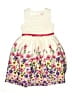 Nannette 100% Polyester Floral Ivory Dress Size 6 - photo 1
