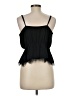 Express 100% Polyester Black Sleeveless Blouse Size M - photo 2