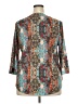 Ofeefan Paisley Teal 3/4 Sleeve Blouse Size XXL - photo 2