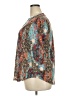 Ofeefan Paisley Teal 3/4 Sleeve Blouse Size XXL - photo 5
