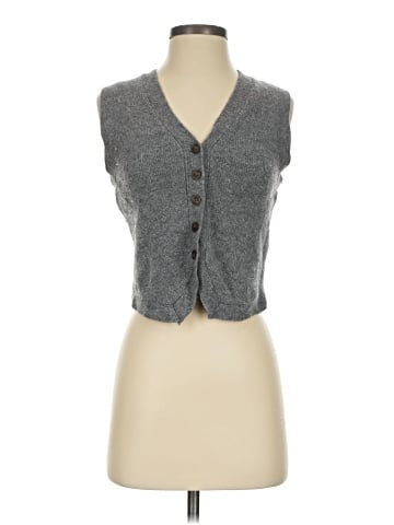 Madewell V-Neck Button-Front Sweater Vest (view 1)