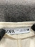 Zara 100% Cotton Ivory Skort Size L - photo 3