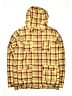 Burton 100% Polyester Plaid Yellow Snow Jacket Size 18 - photo 1