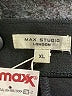Max Studio Solid Black Dress Pants Size XL - photo 4