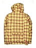 Burton 100% Polyester Plaid Yellow Snow Jacket Size 18 - photo 2