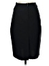 Unbranded 100% Polyester Solid Black Formal Skirt Size EU (IT) 38 / US 2 - photo 1