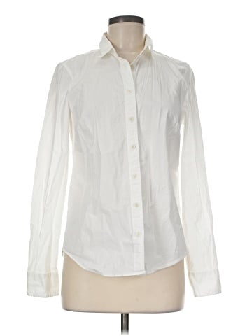 J.Crew Factory Store Long Sleeve Button-Down Shirt (view 1)