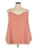 Torrid 100% Polyester Pink Sleeveless Blouse Size 3X Plus (3) - photo 1
