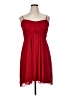 Ruby Rox 100% Polyester Solid Red Cocktail Dress Size XL - photo 1
