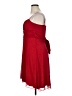 Ruby Rox 100% Polyester Solid Red Cocktail Dress Size XL - photo 5