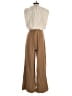 KLD Signature 100% Polyester Color Block Tan Jumpsuit Size S - photo 2
