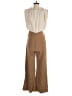 KLD Signature 100% Polyester Color Block Tan Jumpsuit Size S - photo 1