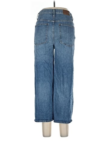 Madewell Wide-Leg Crop Jeans in Chesney Wash (view 2)