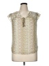 Daniel Rainn 100% Polyester Green Sleeveless Blouse Size XL (estimated) - photo 1