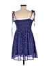 Mine 100% Polyester Hearts Blue Casual Dress Size M - photo 2